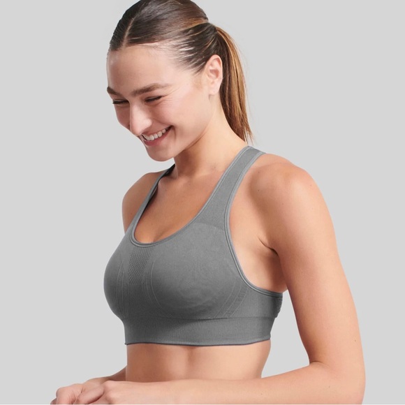 Sunday Other - THE NOWSUNDAY RACERBACK SPORTS BRA quiet shade grey Large